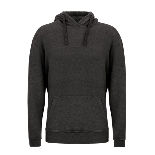 Men's Charcoal Logo Hoodie - Front