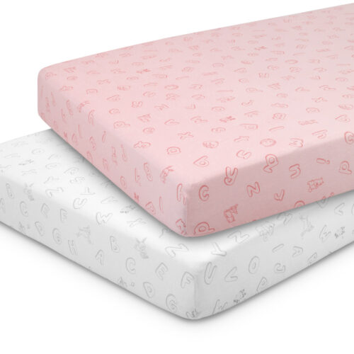 Crib Sheets - ABC Land Rose