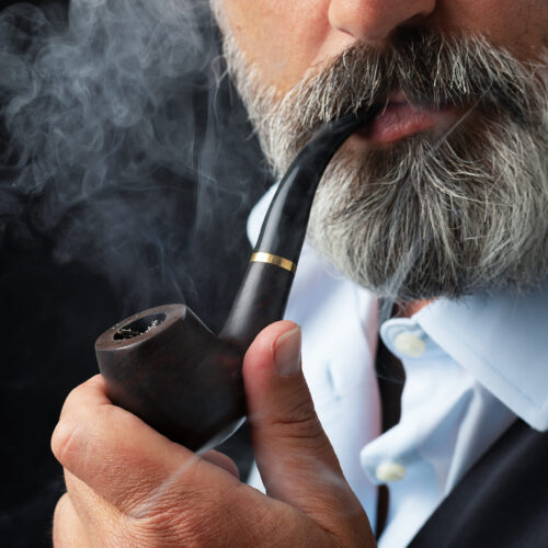 Image 4 - Close Up Model Smoking Pipe