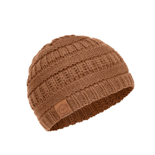Warmzy Beanie - Light Brown Pecan